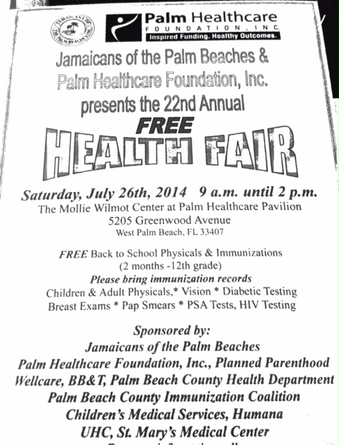 Free Annual Health Fair